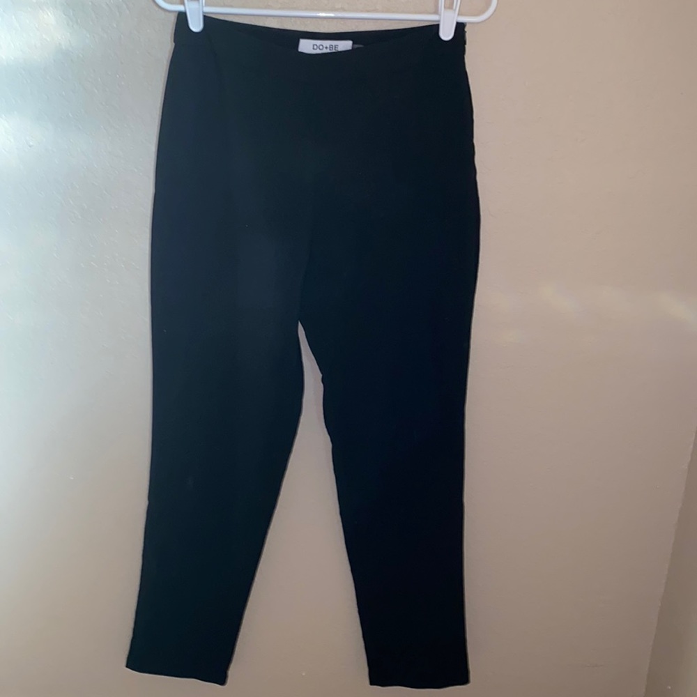 DO+BE black fitted trousers